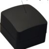 LED Black Ring Box for Proposal, Wedding, Engagement...Luxury Arc Shaped Top Design LED Ring Jewelry Gift Box with Light for Men for Women for Girls Box Dimension 2.28〞(W)*2.48〞(D)*1.65〞(H) - Image 6