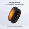 AI Hand Warmers Rechargeable 2 Pack, AI Temperature Control Pocket Size Electric Handwarmers, Quick Charge Portable Hand Warmer Great Gift for Christmas Outdoors, Hunting, Golf, Camping - Image 6