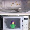 Angry Mama Microwave Oven Steam Cleaner, Angry Mom Microwave Cleaner, Just Add Vinegar and Water, Cut Cleaning Time by Half (Green) - Image 6