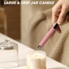 MEIRUBY Lighter Electric Candle Lighter, Stocking Stuffers for Adults Women Men Wife Sister Friend, Birthday for Women Mom, Rechargeable USB Lighter Arc Lighters for Candle Camping BBQ - Image 7