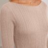 MEROKEETY Women's 2024 Long Sleeve Bodycon Sweater Dress Fall Crew Neck Ribbed Knit Maxi Dresses - Image 6