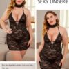 Avidlove Women Babydoll Lingerie Lace Chemise Halter Nightwear Teddy Dress - Image 6
