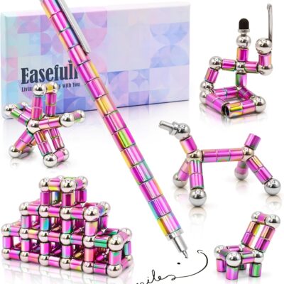 Magnetic Fidget Pen Toys for Adults Teens Cool Birthday Gifts for Young Men Women Unique for Teenage Boys Girls Novelty Christmas Stocking Stuffers Gadget for Men Teens